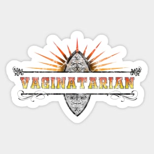 Vaginatarian Sticker